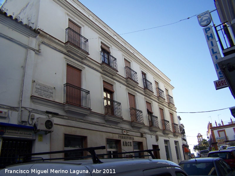 Casa natal de Francisco Rodrguez Marn - Casa natal de Francisco Rodrguez Marn. Fachada