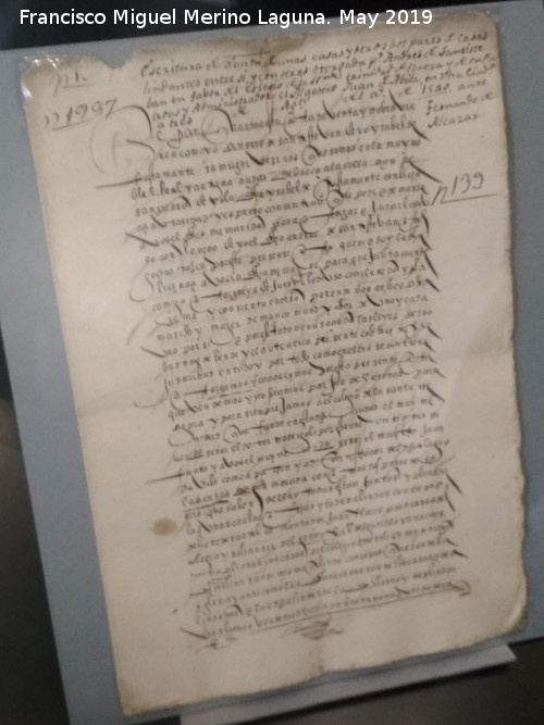 Antigua Universidad - Antigua Universidad. Escritura de venta de casas al colegio Santsima Trinidad en la persona de Juan de vila 1540