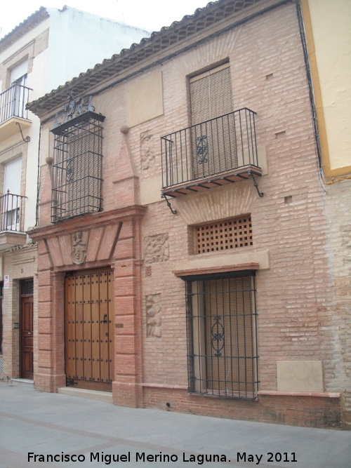 Casa de la Avenida de Andaluca n 5 - Casa de la Avenida de Andaluca n 5. Fachada