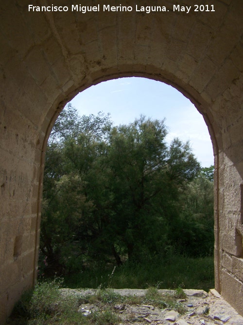 Puente de Mazuecos - Puente de Mazuecos. Arco