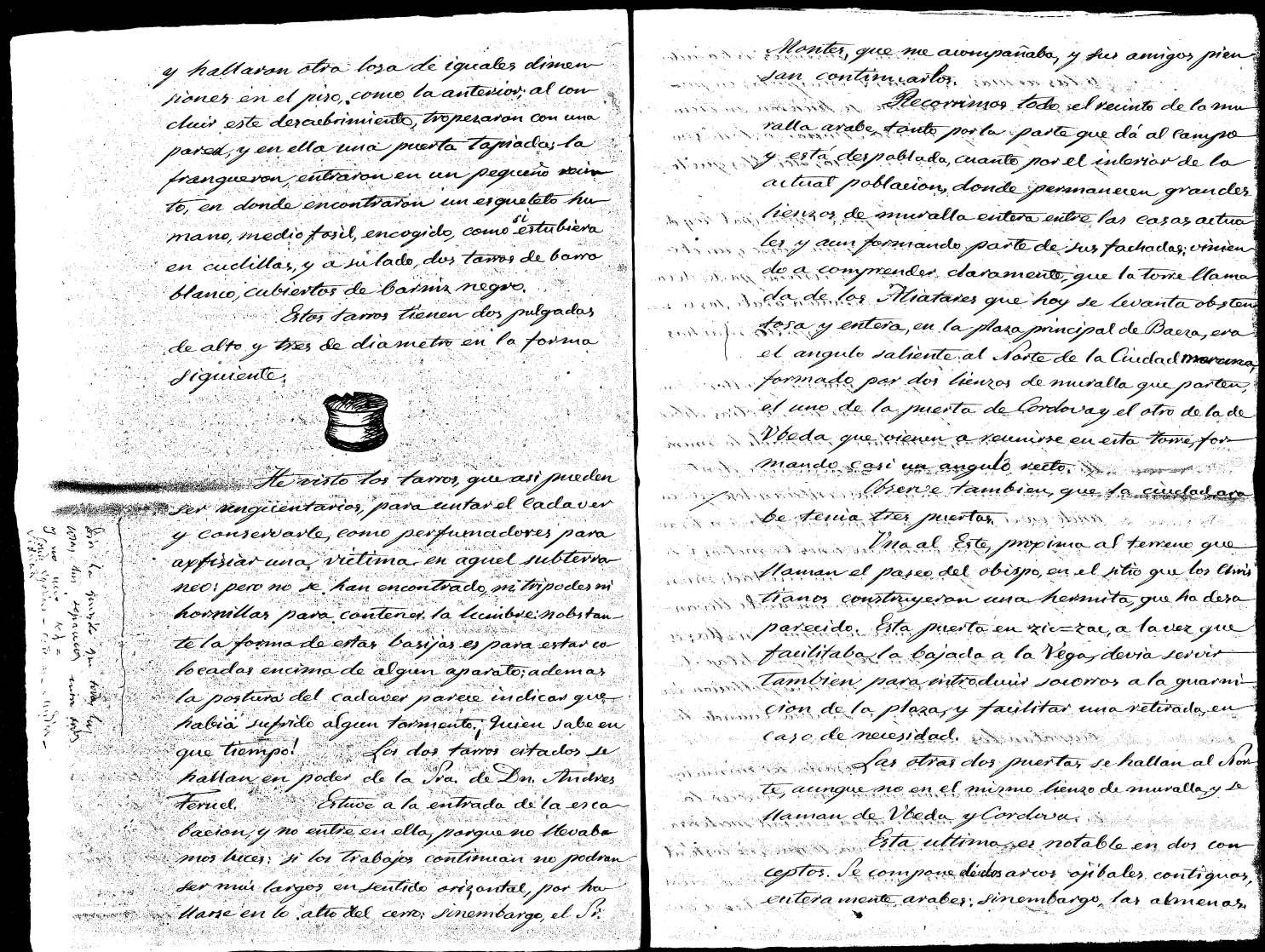 Informe de los restos arqueolgicos 1876 - Informe de los restos arqueolgicos 1876. 