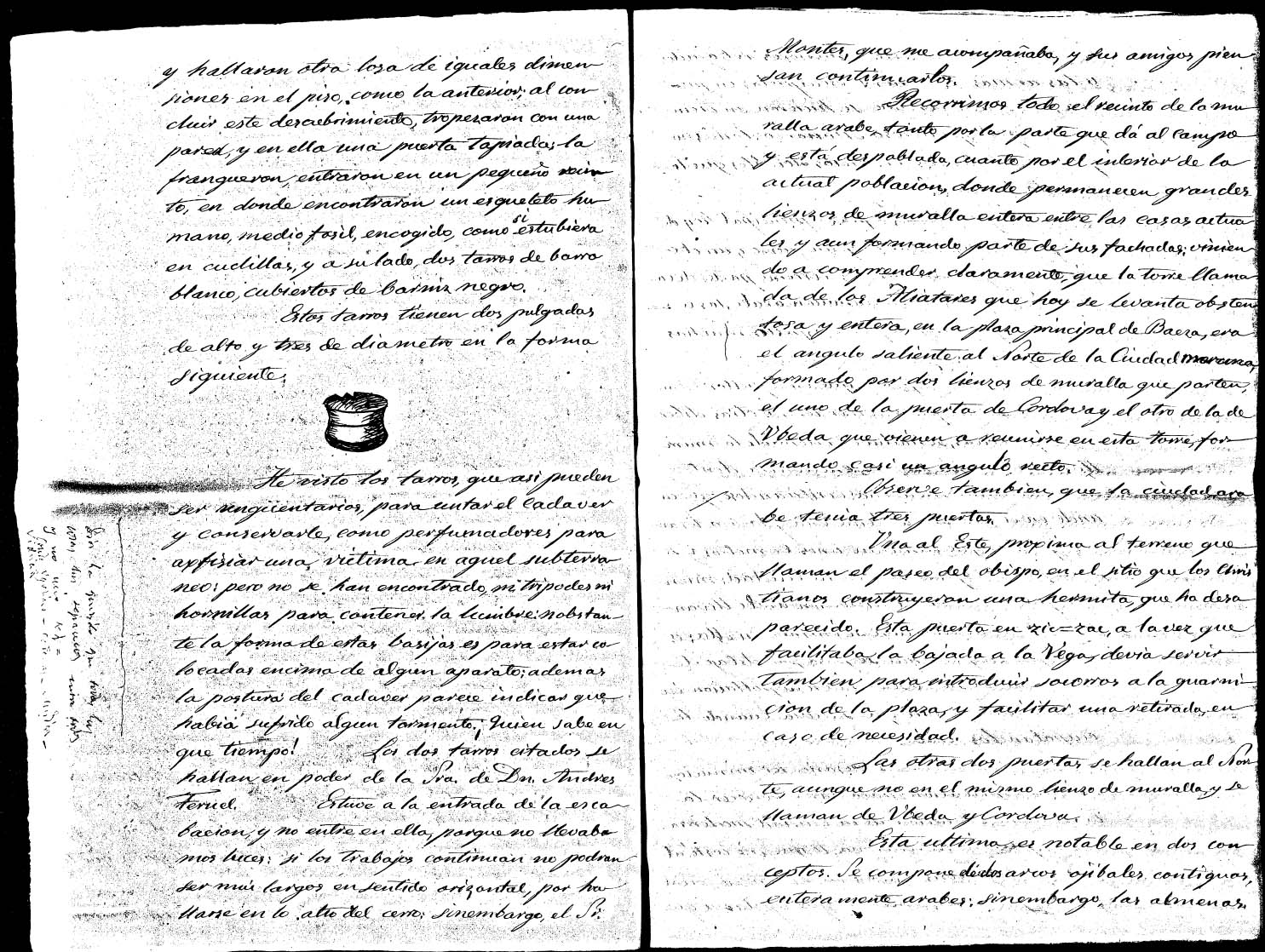 Informe de los restos arqueolgicos 1876 - Informe de los restos arqueolgicos 1876. 