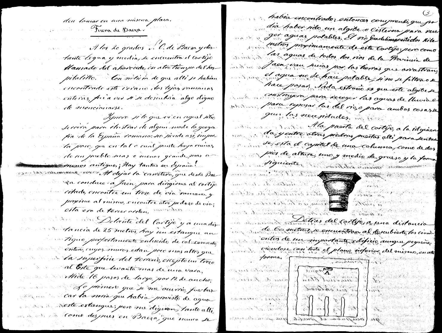 Informe de los restos arqueolgicos 1876 - Informe de los restos arqueolgicos 1876. 