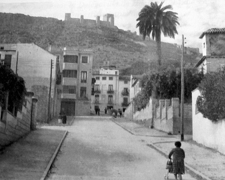 Palmera del Rey Alhamar - Palmera del Rey Alhamar. Foto antigua