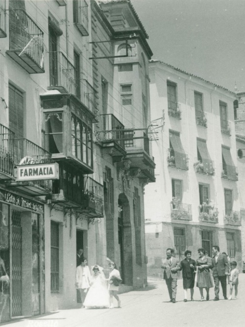 Casa de la Calle Martnez Molina n 33 - Casa de la Calle Martnez Molina n 33. Foto antigua