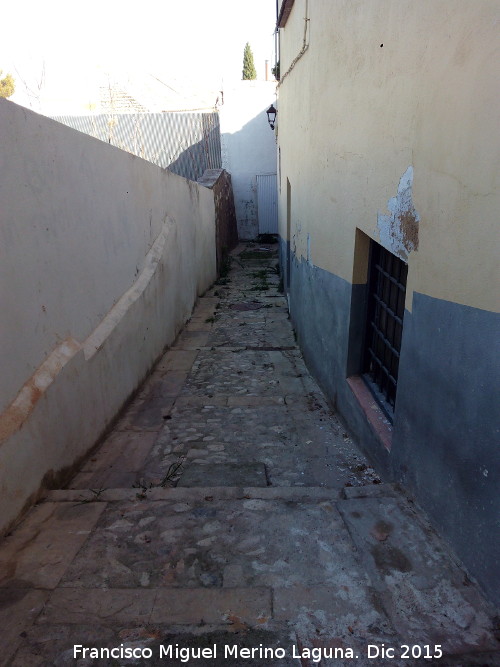 Calle Santa Cruz - Calle Santa Cruz. Callejn sin salida
