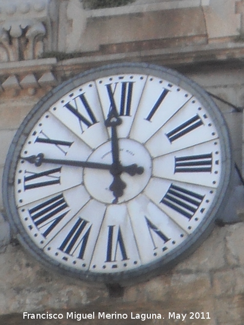 Catedral de Jan. Reloj - Catedral de Jan. Reloj. 