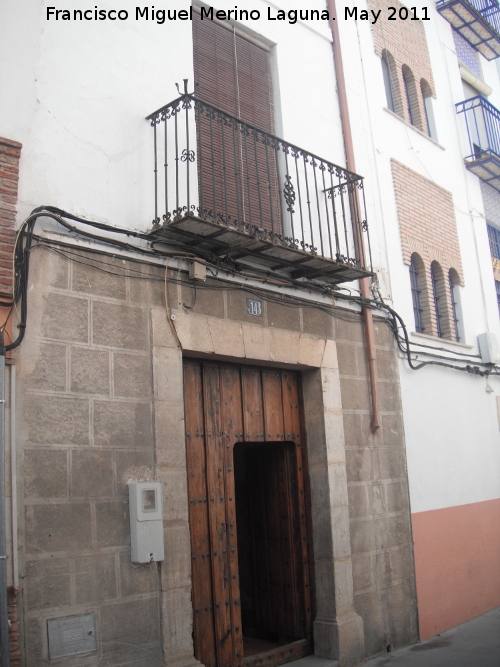 Casa de la Calle Jorge Morales n 14 - Casa de la Calle Jorge Morales n 14. Portada