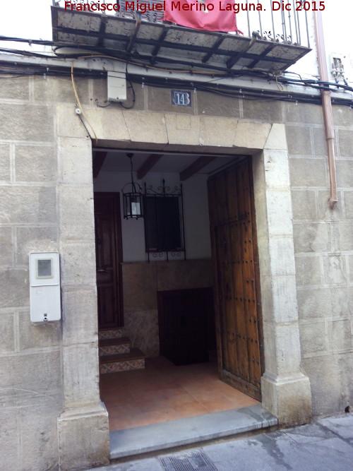 Casa de la Calle Jorge Morales n 14 - Casa de la Calle Jorge Morales n 14. 