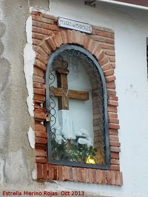 Hornacina del Cristo de Chircales - Hornacina del Cristo de Chircales. 
