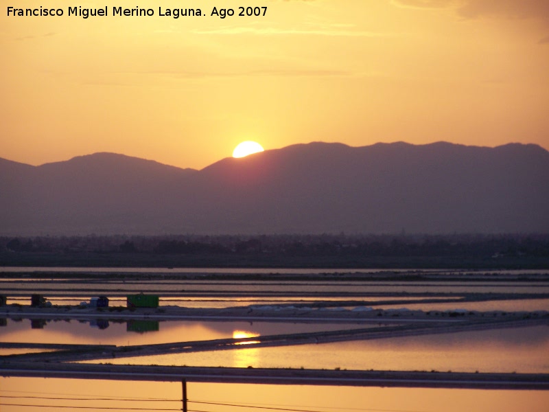 Ocaso - Ocaso. Salinas de Santa Pola