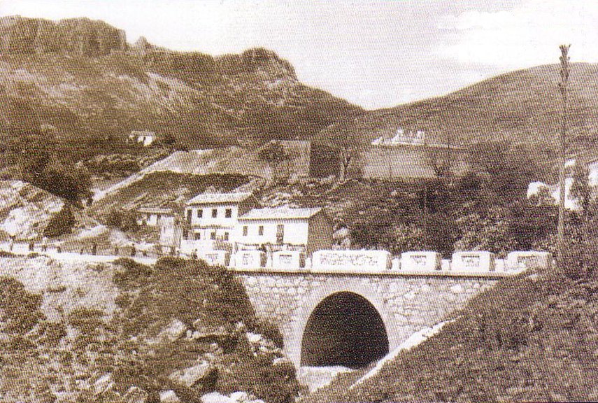 Puente del Tiro Nacional - Puente del Tiro Nacional. Foto antigua