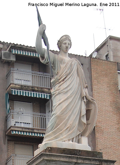 Monumento a la Diosa Romana Iberia - Monumento a la Diosa Romana Iberia. 