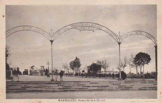 Paseo de la Libertad - Paseo de la Libertad. Foto antigua