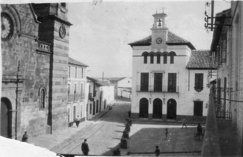 Ayuntamiento de Marmolejo - Ayuntamiento de Marmolejo. Foto antigua