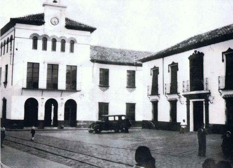 Ayuntamiento de Marmolejo - Ayuntamiento de Marmolejo. Foto antigua