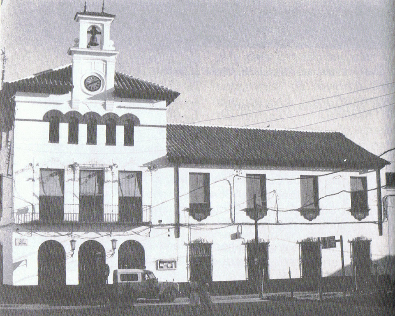 Ayuntamiento de Marmolejo - Ayuntamiento de Marmolejo. Foto antigua