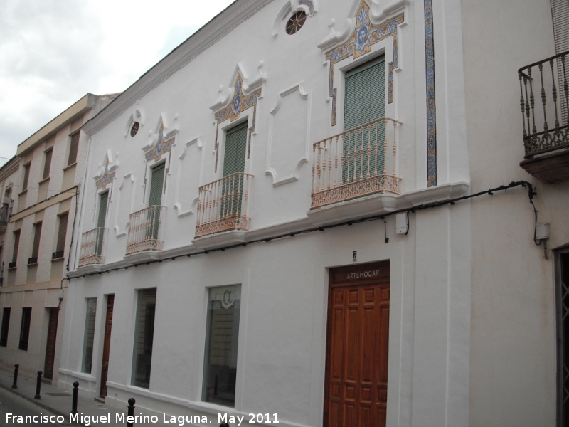 Casa de la Calle San Antonio n 2 - Casa de la Calle San Antonio n 2. Fachada