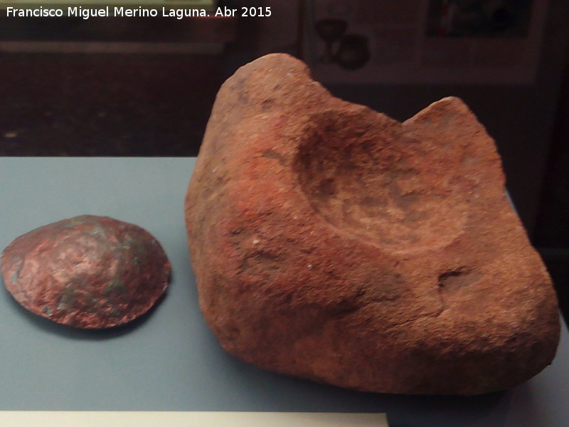 Pealosa - Pealosa. Molde de lingotes. Museo Arqueolgico Provincial de Jan