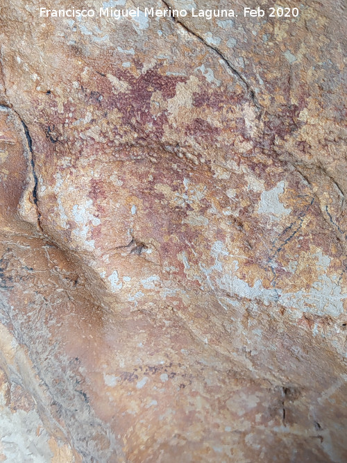  - . Posible zoomorfo y manchas