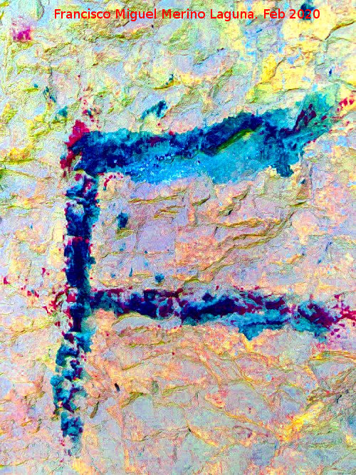  - . Tratada con Dstretch