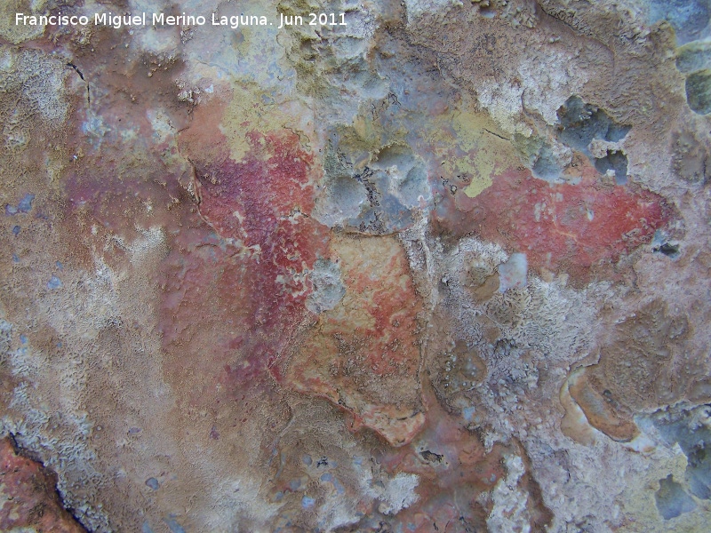 Pinturas rupestres de la Pea del Gorrin IIa - Pinturas rupestres de la Pea del Gorrin IIa. Figura T