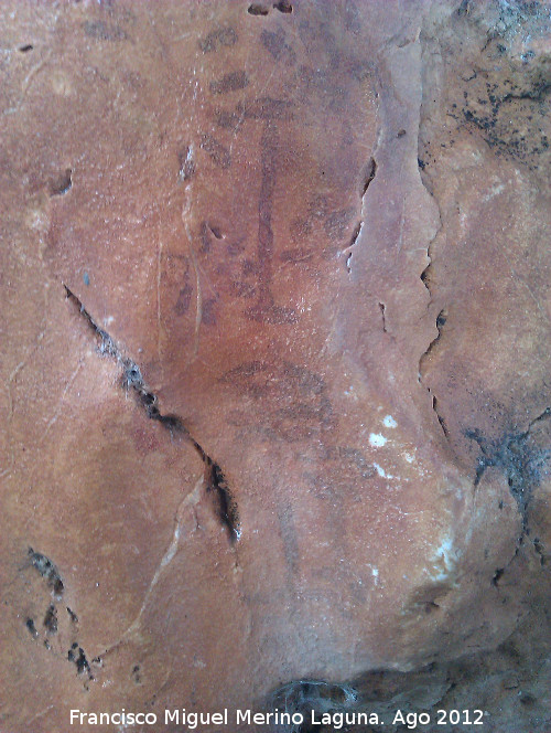 Pinturas rupestres de Cuatro Picos I - Pinturas rupestres de Cuatro Picos I. 