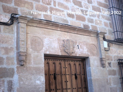 Casa de los Delgado de Castilla - Casa de los Delgado de Castilla. Portada