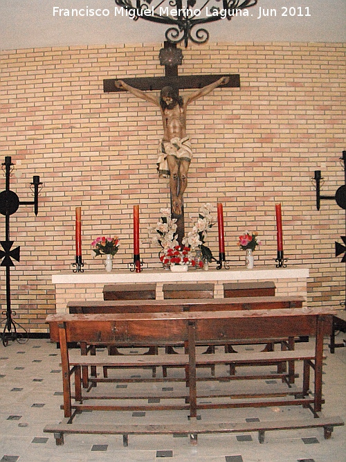 Ermita de El Calvario - Ermita de El Calvario. Interior