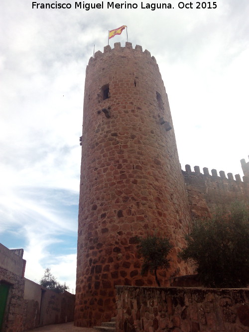 Castillo de Baos de la Encina - Castillo de Baos de la Encina. Torre del Homenaje