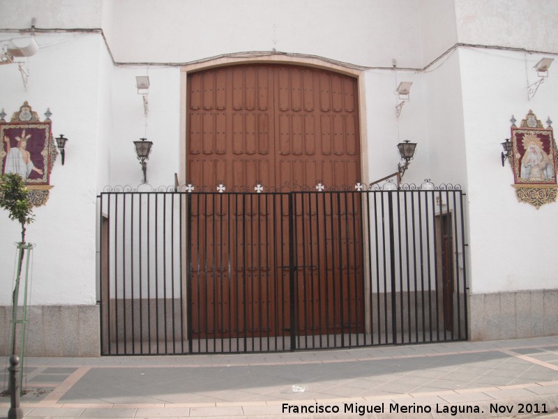 Iglesia de Santa Brbara - Iglesia de Santa Brbara. Portada