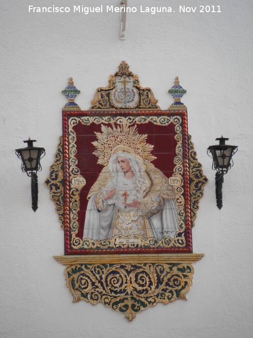 Iglesia de Santa Brbara - Iglesia de Santa Brbara. Azulejos