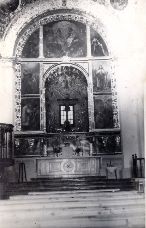 Ermita del Cristo del Llano - Ermita del Cristo del Llano. 1960 retablo restaurado