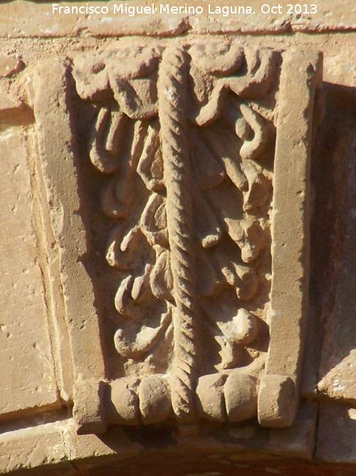 Ermita del Cristo del Llano - Ermita del Cristo del Llano. Clave