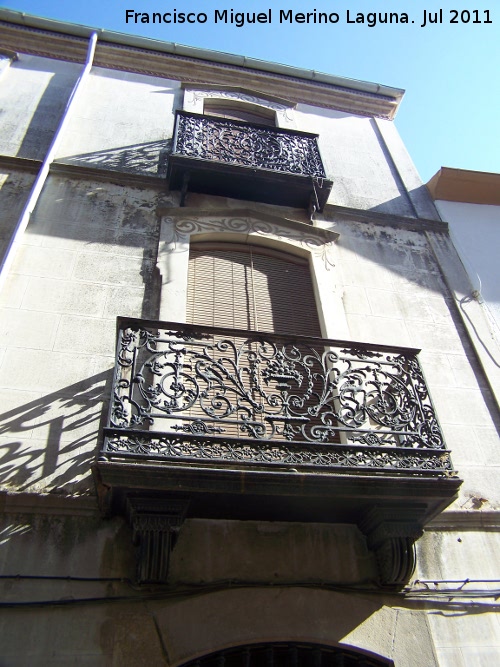 Casa de Don Pablo Martnez - Casa de Don Pablo Martnez. Balcones