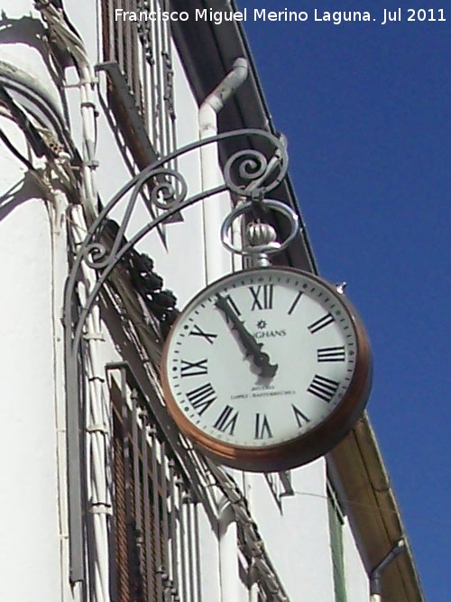 Reloj de la Calle Santa Mara - Reloj de la Calle Santa Mara. 