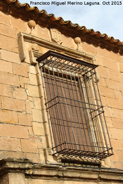Palacio de Los Molina de la Cerda - Palacio de Los Molina de la Cerda. Ventana principal