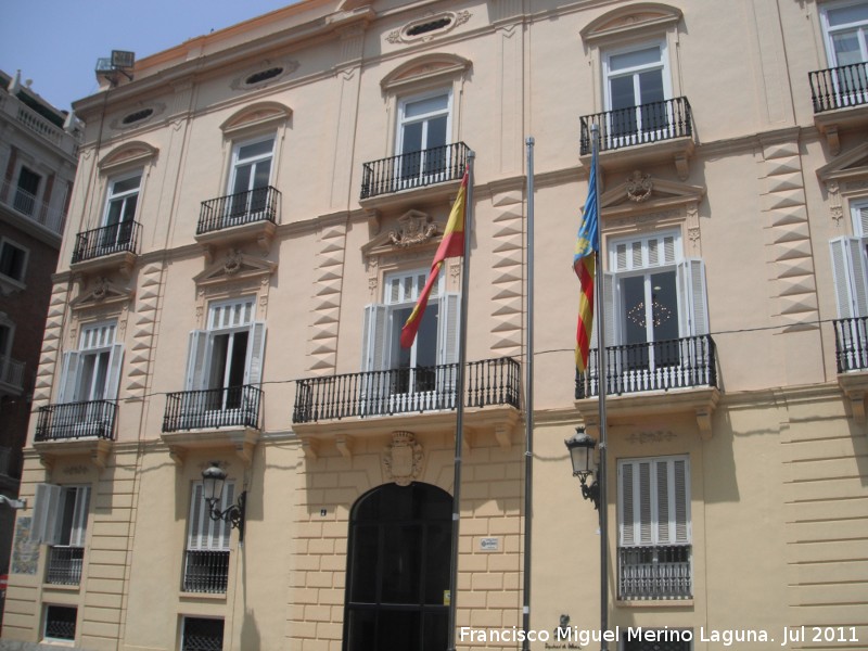 Palacio del Marqus de la Scala - Palacio del Marqus de la Scala. Fachada