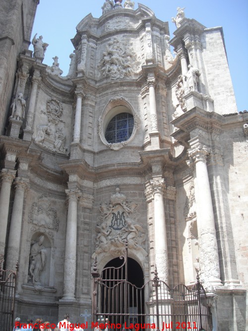 Catedral de Valencia. Puerta de los Hierros - Catedral de Valencia. Puerta de los Hierros. 