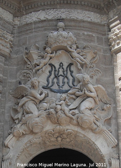 Catedral de Valencia. Puerta de los Hierros - Catedral de Valencia. Puerta de los Hierros. 