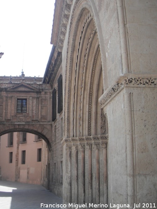 Catedral de Valencia. Puerta del Palau - Catedral de Valencia. Puerta del Palau. 