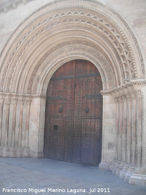 Catedral de Valencia. Puerta del Palau - Catedral de Valencia. Puerta del Palau. 