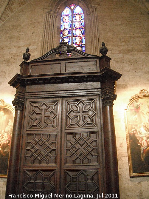 Catedral de Valencia. Puerta del Palau - Catedral de Valencia. Puerta del Palau. 