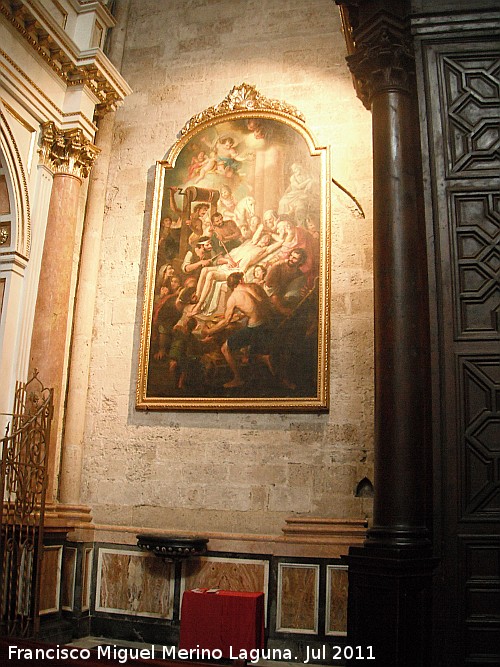 Catedral de Valencia. Puerta del Palau - Catedral de Valencia. Puerta del Palau. 