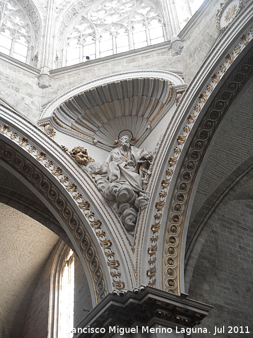 Catedral de Valencia. Cimborrio - Catedral de Valencia. Cimborrio. San Marcos