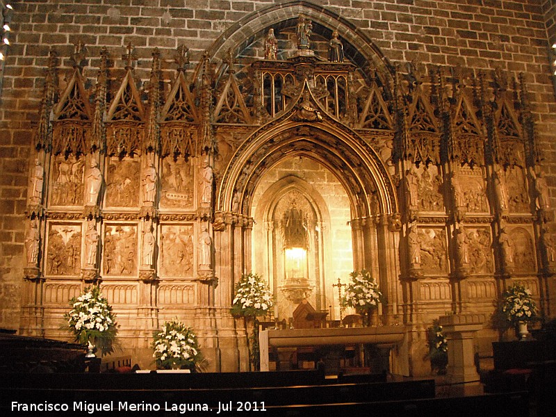 Catedral de Valencia. Capilla del Santo Cliz - Catedral de Valencia. Capilla del Santo Cliz. 