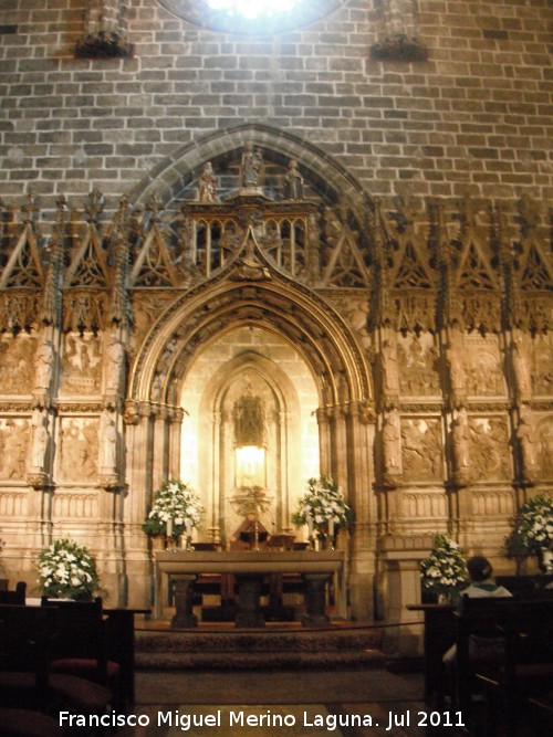 Catedral de Valencia. Capilla del Santo Cliz - Catedral de Valencia. Capilla del Santo Cliz. 