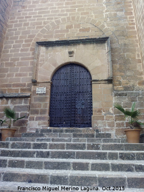 Iglesia de San Mateo - Iglesia de San Mateo. Portada lateral o Puerta del Sol