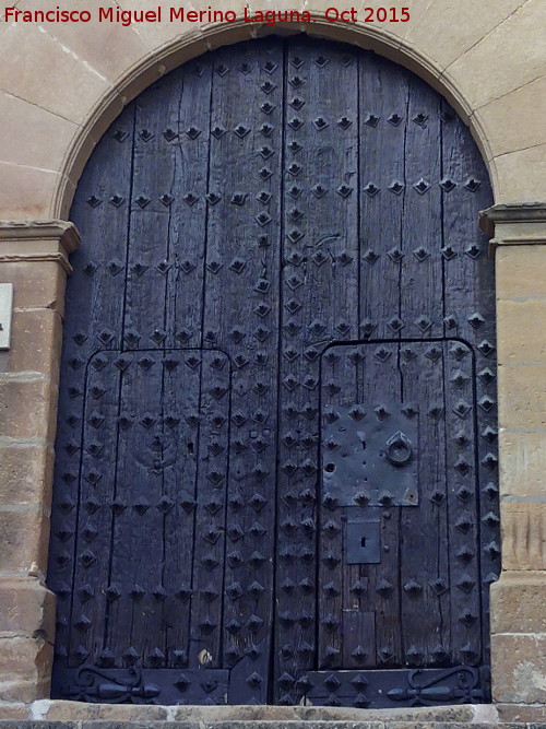 Iglesia de San Mateo - Iglesia de San Mateo. Portada lateral o Puerta del Sol