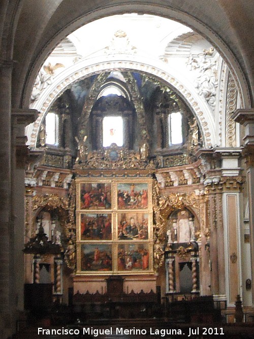 Catedral de Valencia. Capilla Mayor - Catedral de Valencia. Capilla Mayor. 